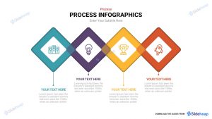 4 step process infographic