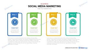 social media monthly report powerpoint template